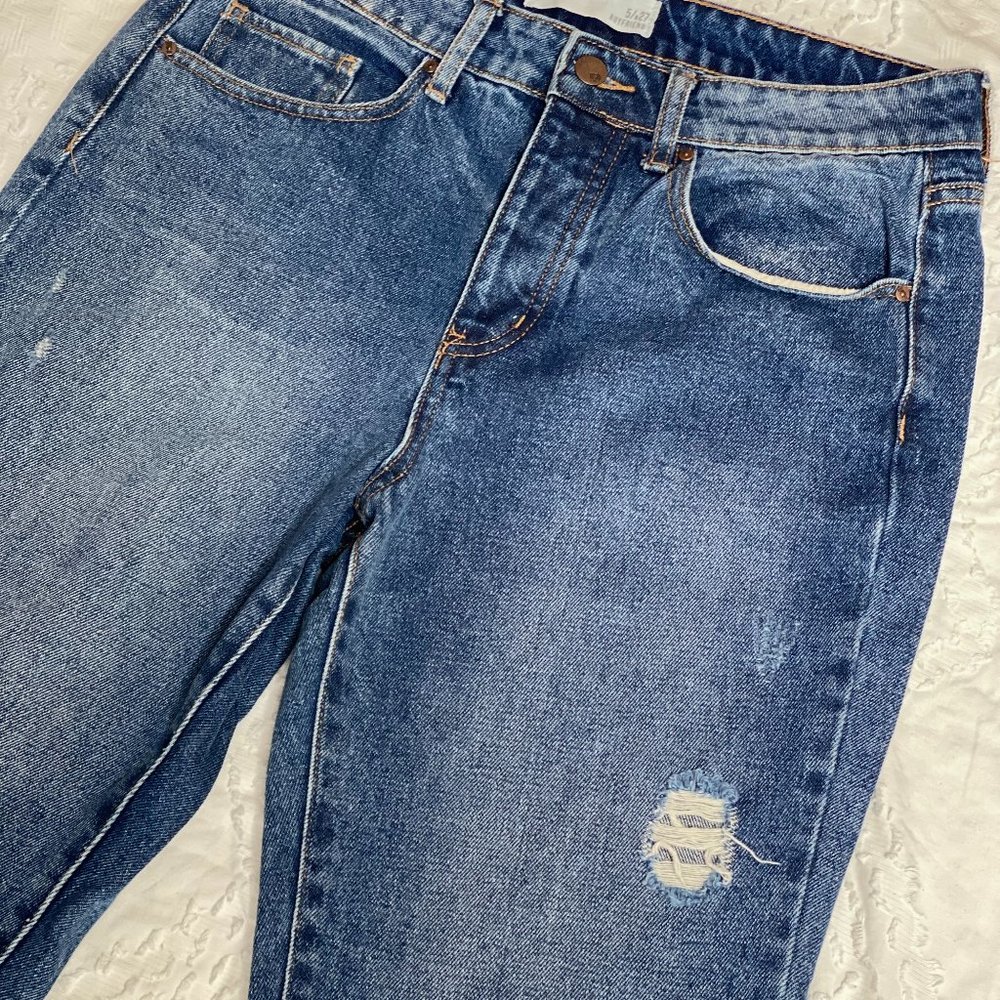 Tilly's RSQ Boyfriend Ripped Denim Jeans